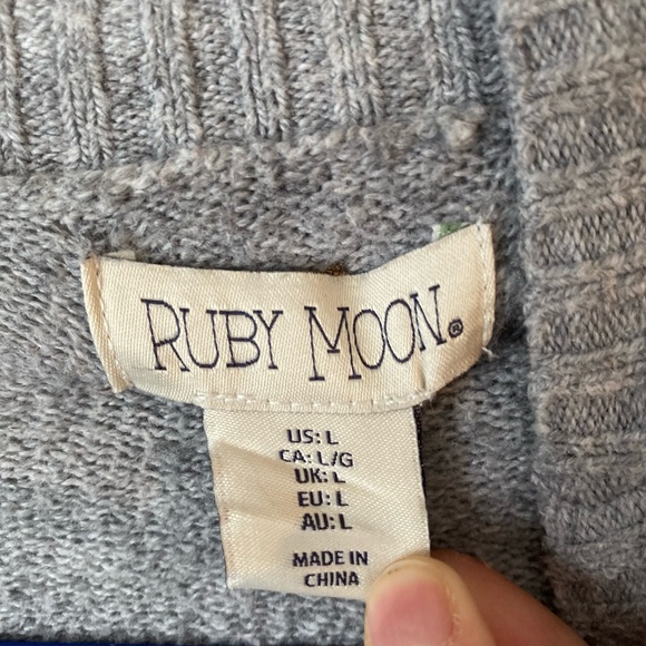 Long Gray Cardigan - Picture 2 of 3